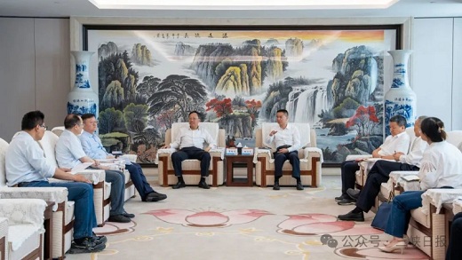 熊征宇陈红辉与万华化学廖增太pp电子集团吴亚座谈